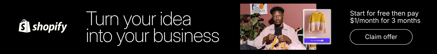 Turn your idea into your business. Start for free then $1/month for 3 months.